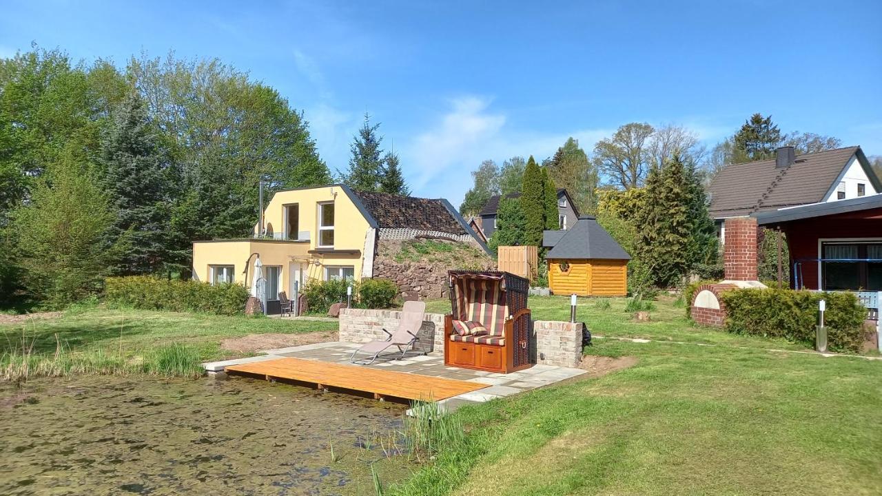 Ferienhaus Am Mittelberg Nordhausen Esterno foto