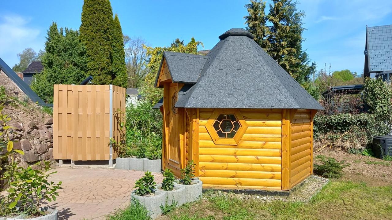 Ferienhaus Am Mittelberg Nordhausen Esterno foto
